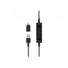 PORT CONNECT | Słuchawki USB Stereo PRO ON'R 300 | Przewodowe | Nauszne | Redukcja szumów | Czarny