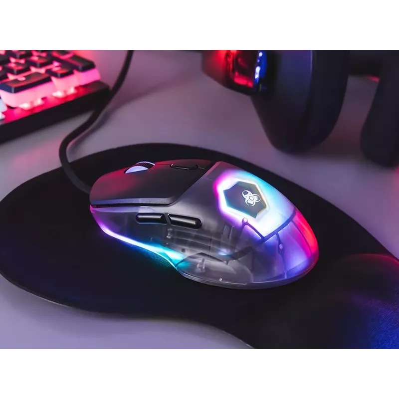 Mysz Tracer 47400 Gamezone Neon RGB USB