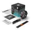 Zegarek Stelio STSWA102BT Activ Pro GPS 46mm Czarna tytanowa koperta