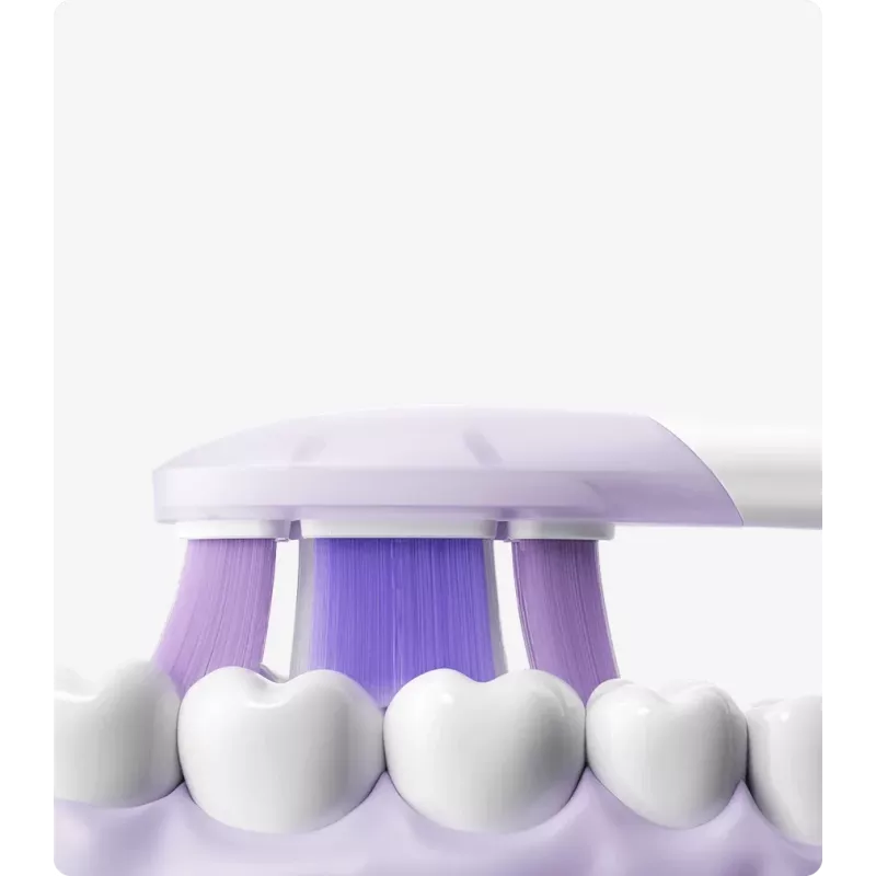 Wymienne końcówki do szczoteczki sonicznej Xiaomi, miękkie, 3 szt.