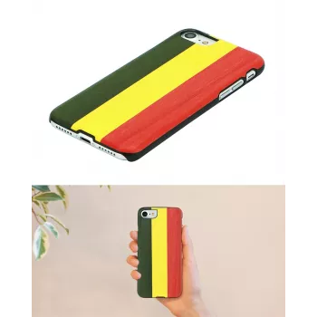 Etui na smartfona man and wood do iPhone XR — Reggae Czarny