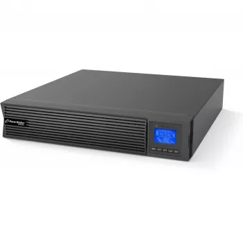 Rack UPS PowerWalker VFI 1500 LICR IOT PF1 on-line 1500 VA, 8× IEC C13, USB-B, RS-232, LCD, 2U