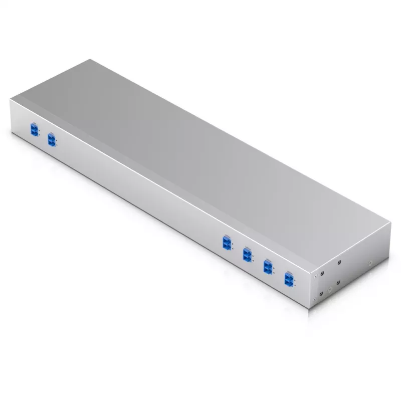 Multiplekser z podziałem długości fali Ubiquiti UACC-CWDM-4 Szerokość 442 mm Głębokość 120 mm Wysokość 43,7 mm
