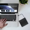 Zewnętrzny napęd DVD‑RW QOLTEC 51857 — USB 3.0, interfejs SATA, DVD±R 8x, DVD±RW 4x, DVD‑RAM 5x, CD 24x, czarny