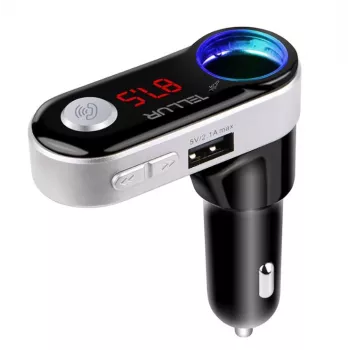 Nadajnik FM Tellur FMT-B2 Czarny Bluetooth 5.0 USB do odtwarzania dźwięku w samochodzie