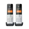 Gigaset COMFORT 500HX duo Analogowy/telefon DECT z identyfikacją rozmówcy Czarny, Srebrny