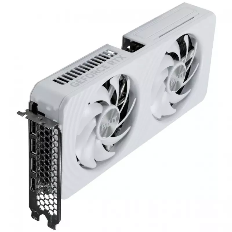 Karta graficzna Palit GeForce RTX 5060 Ti White OC — GeForce RTX 5060 Ti, 16 GB GDDR7, 128-bit, PCIe 5.0, 2407 MHz