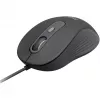 Logitech Signature Wiczerwony M520 for Business Optyczna przewodowa mysz USB-C Plug-and-Play Windows/Mac/Chrome/PC/laptopy - Graphite