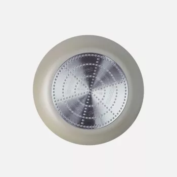 Rondelek Pensofal biały Diamond 24 cm z 2 uchwytami