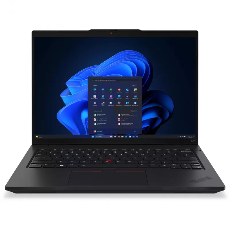 Lenovo ThinkPad L14 Gen 6 (Intel) Intel Core Ultra 7 255U Laptop 35,6 cm (14 cali) WUXGA 32 GB DDR5-SDRAM 1 TB SSD Wi-Fi 6E (802.11ax) Windows 11 Pro Czarny
