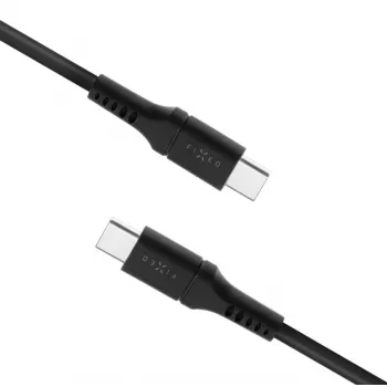 Przewód stały USB-C do USB-C FIXED FIXDLS-CC2-BK — 2 m, 60 W