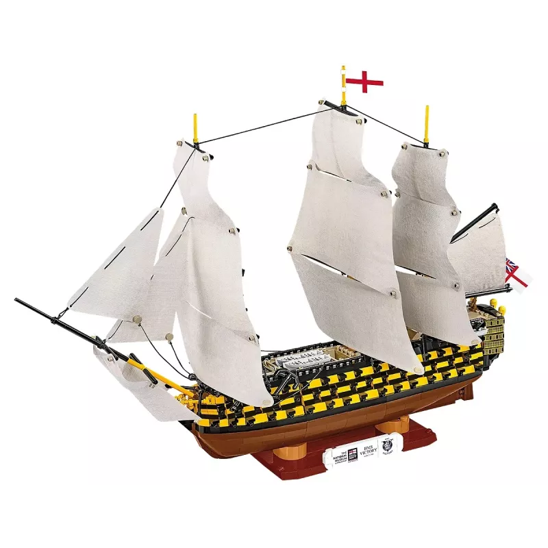 Zestaw konstrukcyjny Cobi HMS Victory — 2517 elementów, szczegółowy model historycznego żaglowca