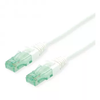 ROLINE RM Kabel krosowy Kat.6A UTP, biały, 1 m