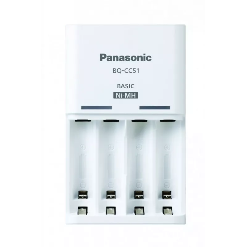 Panasonic 52051E02 Basic BQ-CC51 Ładowarka USB NiMH AAA/AA LED Status