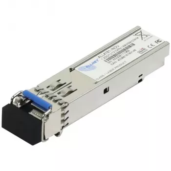 Moduł nadajnika-odbiornika sieciowego ALLNET ALL4761-INDU SFP mini-GBIC, światłowodowy 1000 Mbit/s, 3,3 V, srebrny