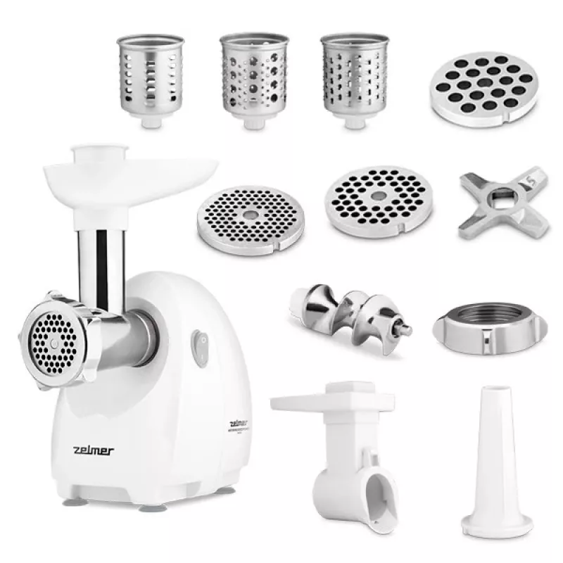 Maszynka do mielenia mięsa Zelmer ZMM4080B 1900 W Biała