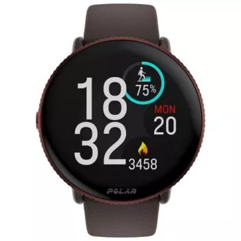 Polar Ignite 3 Titanium brązowy skórzany M/L