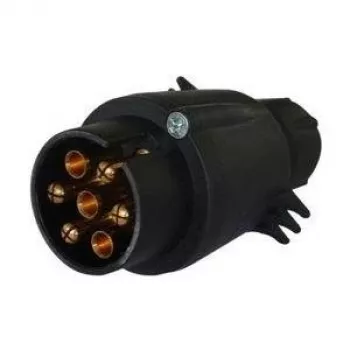 7‑biegunowa wtyczka przyczepy IWH 010206 20A 12V z obudową odporną na uderzenia
