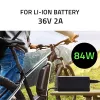Qoltec 50761 Ładowarka do akumulatorów rowerów elektrycznych 36V | 42V | 2A | 5,5*2,5