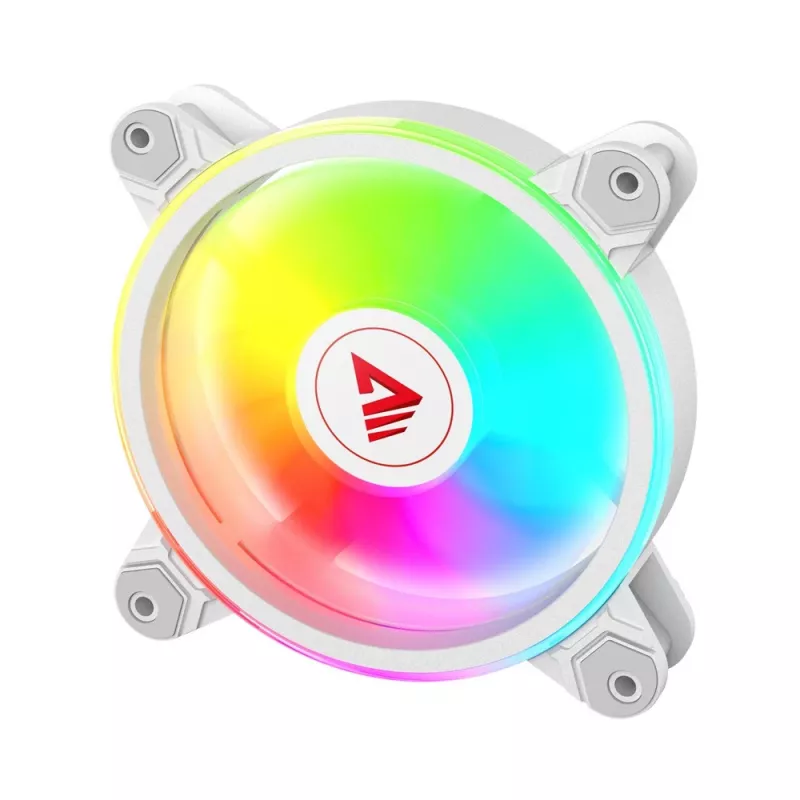 SAVIO FAN-01 biały 4-pack 120mm ARGB fan including controller and remote control