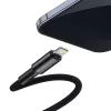 Baseus High Density Braided kabel Type-C to Lightning, PD, 20W, 1m (czarny)