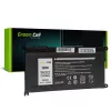 Bateria zielony Cell DE150 do DELL Inspiron — LiPo 11.4V 3400mAh, czarna, 1 szt.