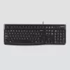 Logitech Desktop MK120 Combo, czarny, przewodowy, szwajcarski, 920-002504
