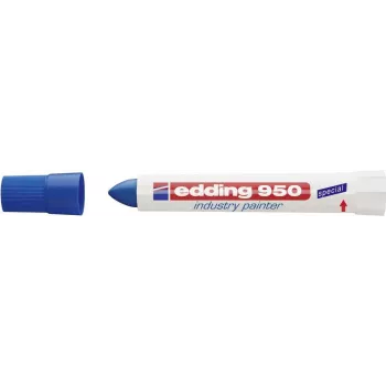 Marker permanentny Edding 950 końcówka kulista niebieski