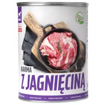 TUF TUF Karma jagnięca - Mokra karma dla psa - 800 g