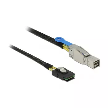 Kabel SAS DeLOCK 83616 1m 6 Gbit/s Czarny