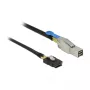 Kabel SAS DeLOCK 83616 1m 6 Gbit/s Czarny