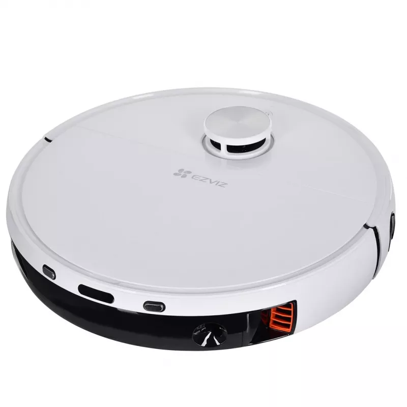 Robot sprzątający EZVIZ RS2 z mapowaniem, ssaniem 4000 Pa, baterią 5200 mAh, czasem pracy 220 min, mopem do mycia, stacją bazową z zbiornikami na wodę 5/5,5 L