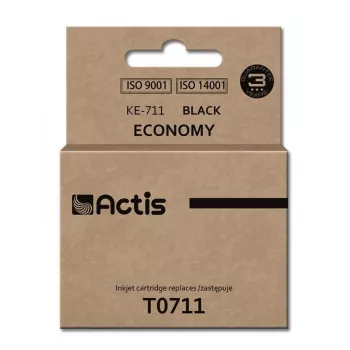 Tusz Actis KE-711 (zamiennik do Epson T0711, T0891, T1001; Standard; 15 ml; czarny)
