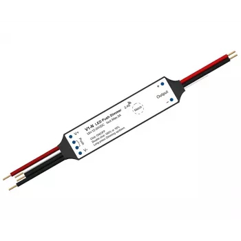 V1-N nuolatinės įtampos valdiklis 12-24V, 1x 3A, Push-Dimm
