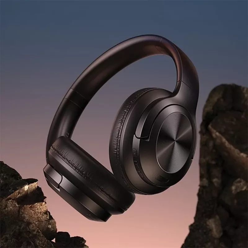 Słuchawki Usams Bluetooth 5.3 Nauszne Us-yh Series Czarny/czarny TDLYEJYS01