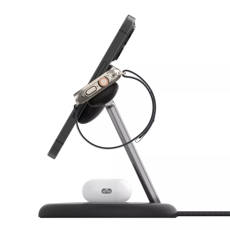 Ładowarka Belkin WIZ023VFBK Bezprzewodowa USB Wewnętrzna do Słuchawek Smartfonów Smartwatchy Czarna