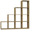 Topeshop STEP ARTISAN 4X4 regał do salonu