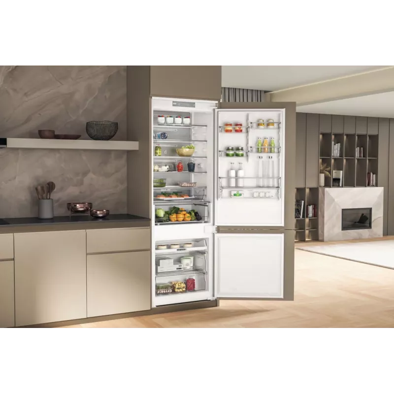WHIRLPOOL Lodówka do zabudowy WH SP70 T121, szerokość 69 cm, wysokość 193,5 cm, klasa energetyczna E, No Frost
