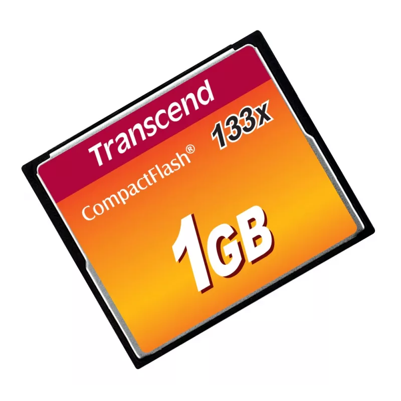 Transcend - Karta Flash Memory - 1GB - 133x - CompactFlash (TS1GCF133)