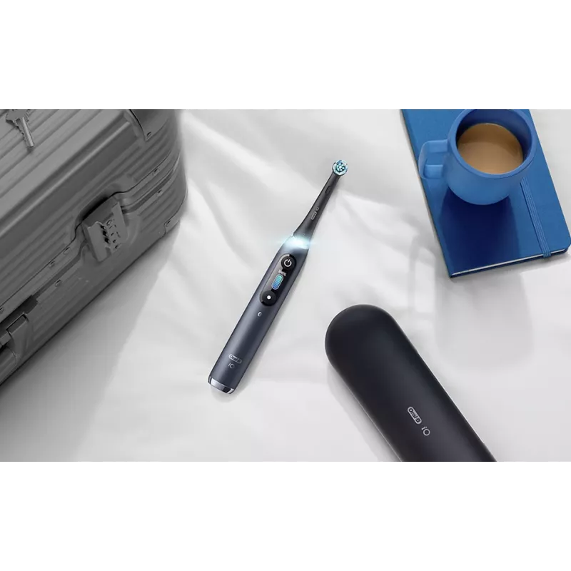 Szczoteczka do zębów Oral-B iO Series 9 Duo 2 szt. Czarny Onyks/Kwarc Różowy