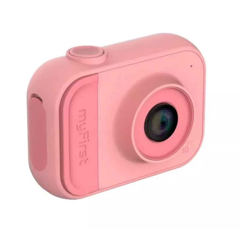 Cyfrowy aparat dziecięcy Xrec myFirst Camera 10 — różowy, dla dzieci od 5 lat, 76 g