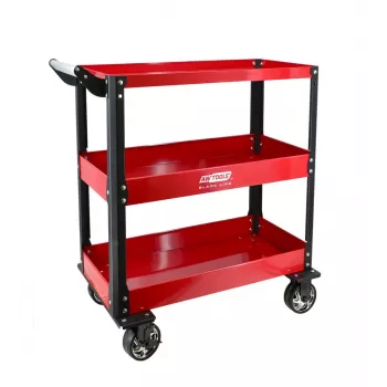 Wózek warsztatowy AWTools 1005466 metalowy 3 poziomy udźwig 150 kg