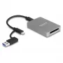 DeLOCK USB Type-C Card Reader CFexpress XQD Aluminium szary 10000 Mbit/s