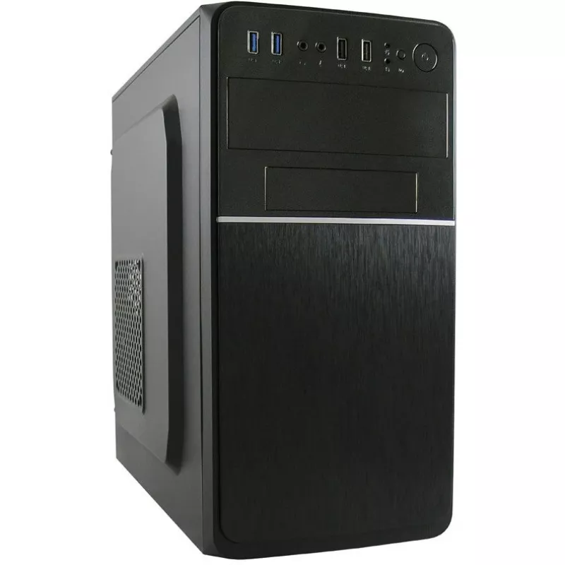 LC Power 2015MB - Wieża - micro ATX - bez zasilacza - Czarny - USB/Audio (LC-2015MB-ON)