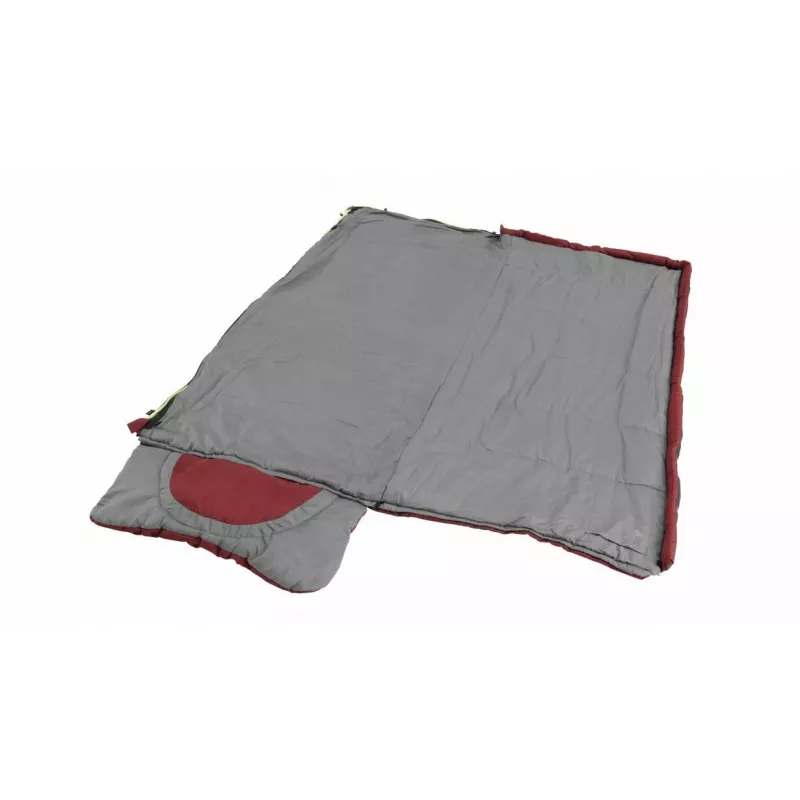 Śpiwór Outwell Contour Junior prostokątny poliestrowy 170 cm x 70 cm, czerwony