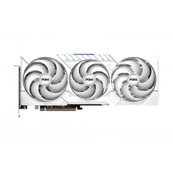 Karta graficzna Sapphire Radeon RX 9070 XT — 16 GB GDDR6, PCIe 5.0, 256-bit, 320 mm, 3-slotowa, biała