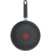 Patelnia do naleśników Tefal Resist Intense D52210 okrągła 25 cm czarna czerwona