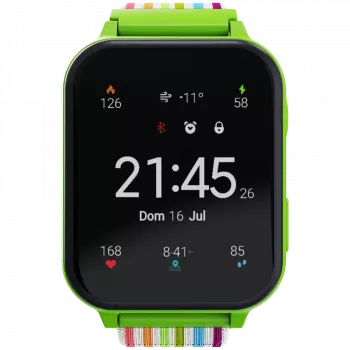 Canyon KW-37 Alfie - smartwatch dla dzieci - wyświetlacz IPS 1.69 - IP66 - 512 MB - MP3 - gry - kame