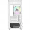 Obudowa PC Micro Tower THERMALTAKE View 170 WS ARGB Snow — Micro ATX, biała, 2x120 mm boczny, 1x120 mm tylny, zasilacz na dole, obsługuje dyski 2,5 cala/3,5 cala