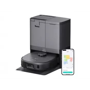 Anker Eufy | Robot odkurzacz | X10 Pro Omni | Na mokro i sucho | Czas pracy (maks.) 180 min | 5200 mAh | Pojemność pojemnika na kurz 2,5 L | 8000 Pa | Czarny